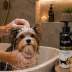 Premium-sampon-za-pse-kupanje-TOUCHME®-NANO-SHAMPOO-TOUCH-ACTIVATE-–-SEA-MINERALS-GOLD-200ml